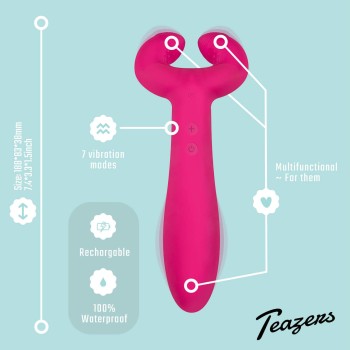 Teazers - Pair Vibrator Pink