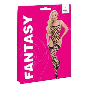 Fantasy by Cottelli Netz-Set: Body & halterlose Strümpfe