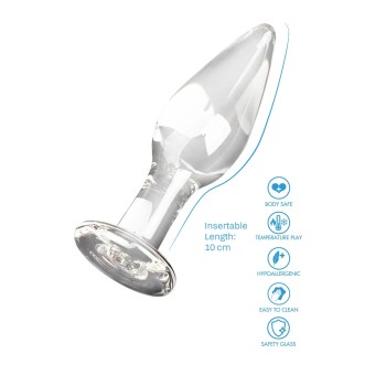 ToyJoy Glass Worxx - Anal Star Sparkler