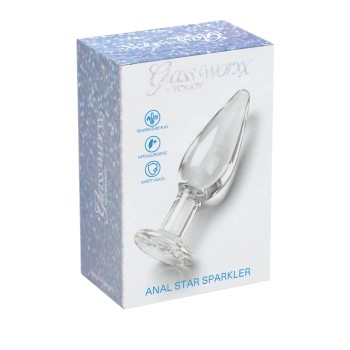 ToyJoy Glass Worxx - Anal Star Sparkler