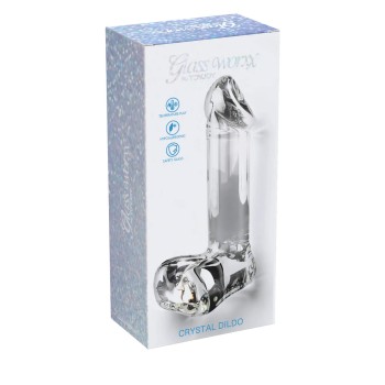 ToyJoy Glass Worxx - Crystal Cock - Glas Dildo Clear