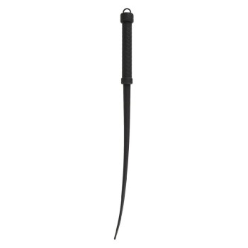 Bad Kitty schwarze Singletail-Peitsche aus Silikon