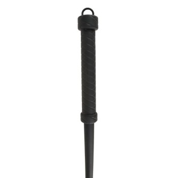 Bad Kitty schwarze Singletail-Peitsche aus Silikon