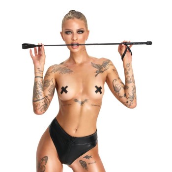 Bad Kitty 4-teiliges schwarzes Crop Set