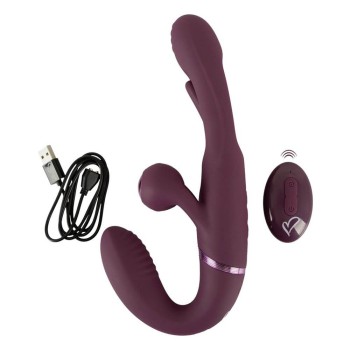 Javida RC Strapless Strap-On With Flicking Tongue