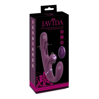 Javida RC Strapless Strap-On With Flicking Tongue