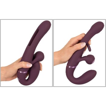 Javida RC Strapless Strap-On With Flicking Tongue