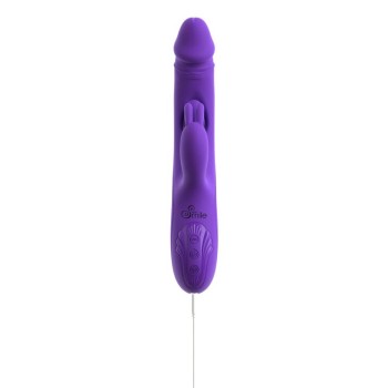 Sweet Smile Rabbit Vibrator with G-Spot/Anal Tickler