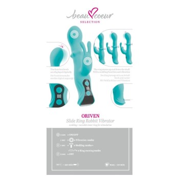 Beau Coeur ORIVEN Slide Ring Rabbit Vibrator