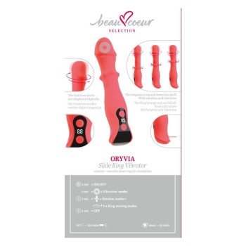 Beau Coeur ORYVIA Slide Ring Vibrator