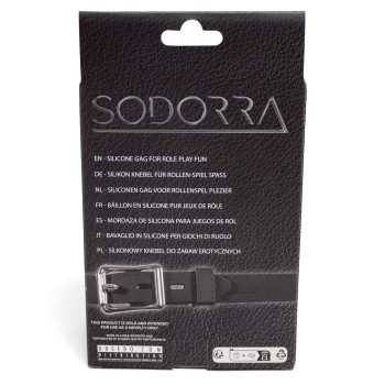 Sodorra Silicone Ergo Gag - Silikon-Knebel mit Bit