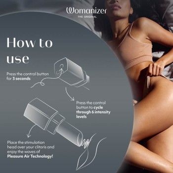 Womanizer Beauty - Pulsator im Lipstick-Design schwarz