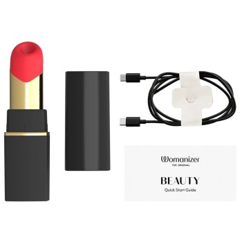 Womanizer Beauty - Pulsator im Lipstick-Design schwarz