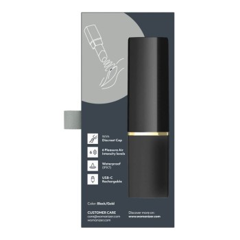 Womanizer Beauty - Pulsator im Lipstick-Design schwarz