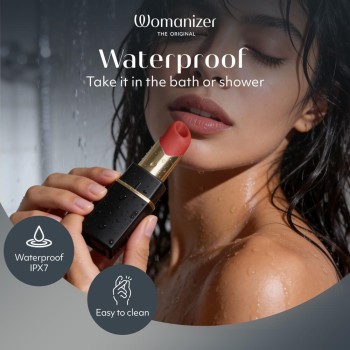 Womanizer Beauty - Pulsator im Lipstick-Design schwarz
