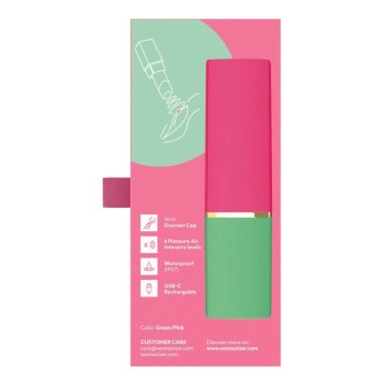 Womanizer Beauty - Pulsator im Lipstick-Design green pink