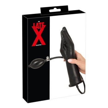 LateX Latex-Pumpdildo in Handform