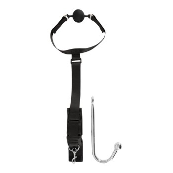 Bad Kitty Bondage Set with Anal Hook & Mouth Gag