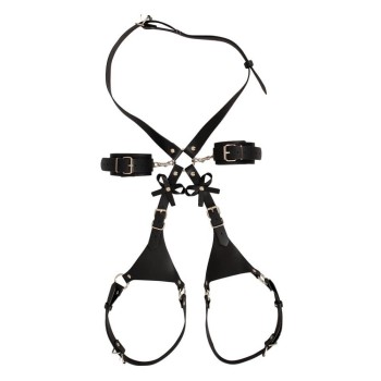 Bad Kitty Body Harness with Handcuffs