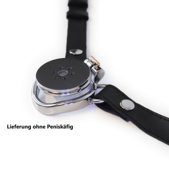 Peniskäfig Hüftgurt Schwarz