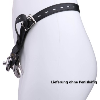 Peniskäfig Hüftgurt Schwarz