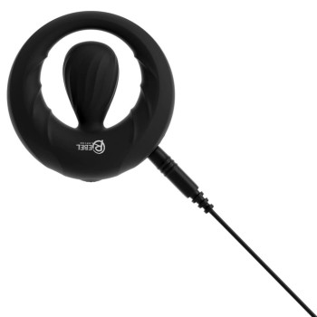 Rebel Cock Ring With A Vibrating Stimulator