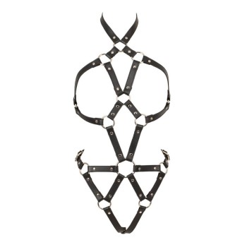 Bad Kitty Busenfreier Riemenbody mit Neckholder