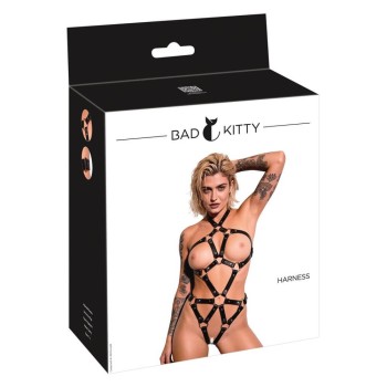 Bad Kitty Busenfreier Riemenbody mit Neckholder