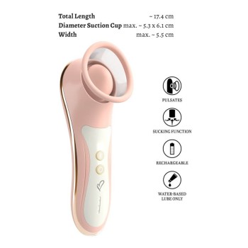 Beau Coeur LYVENA Touch Control Massager Sucking & Pulsating
