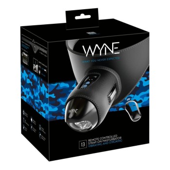 WYNE Remote Controlled Strap-on Masturbator 13