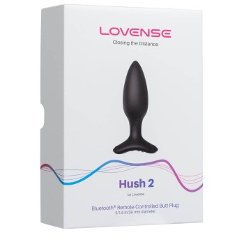 Lovense Hush 2 - App-gesteuerter Vibro-Buttplug