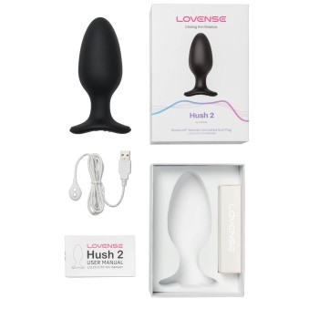 Lovense Hush 2 - Vibro-Buttplug Gr. L