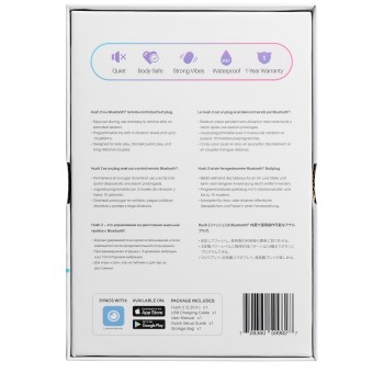 Lovense Hush 2 - Vibro-Buttplug Gr. L