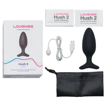 Lovense Hush 2 - Vibro-Buttplug Gr. M