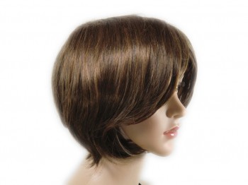 Perücke kurz braun