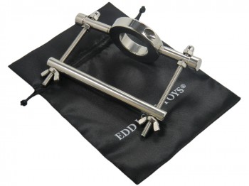 Ballstretcher Edelstahl Hodenring mit Hodentrenner