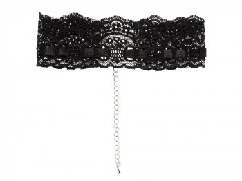 Cottelli Accessoires Spitzen Halsband