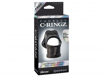 Fantasy C-Ringz Rock Hard Ring & Ball-Stretcher