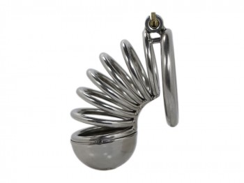 "Ring CB Steel L V2" Edelstahl Peniskäfig 40 mm