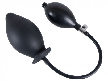 You2Toys True Black Analplug mit Pumpball