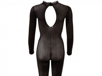 Langarm-Catsuit ouvert Gr. M/L