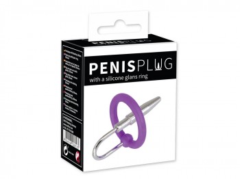 Penisplug mit Silikon-Eichelring