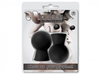 Nippless Nippelsauger Silikon schwarz