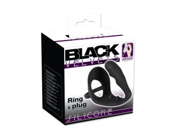 Black Velvets Penisring & Plug