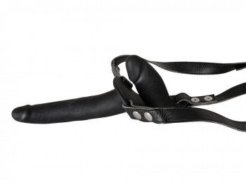 Doppel Strap-On, Double Strap On Black Silicone