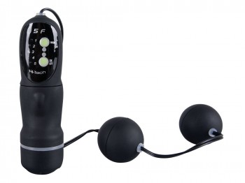 Velvet Vibrating Black Balls