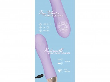 Cuties Minivibrator lila 12 cm