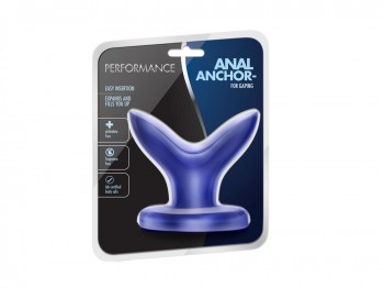 Performance Anal Anchor blau Butt Plug