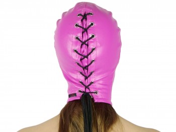 Isolationsmaske Full Face Hood Maske pink