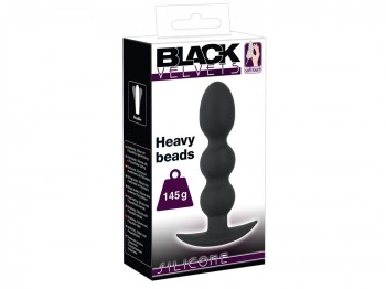 Black Velvets Heavy Beads Kugelplug